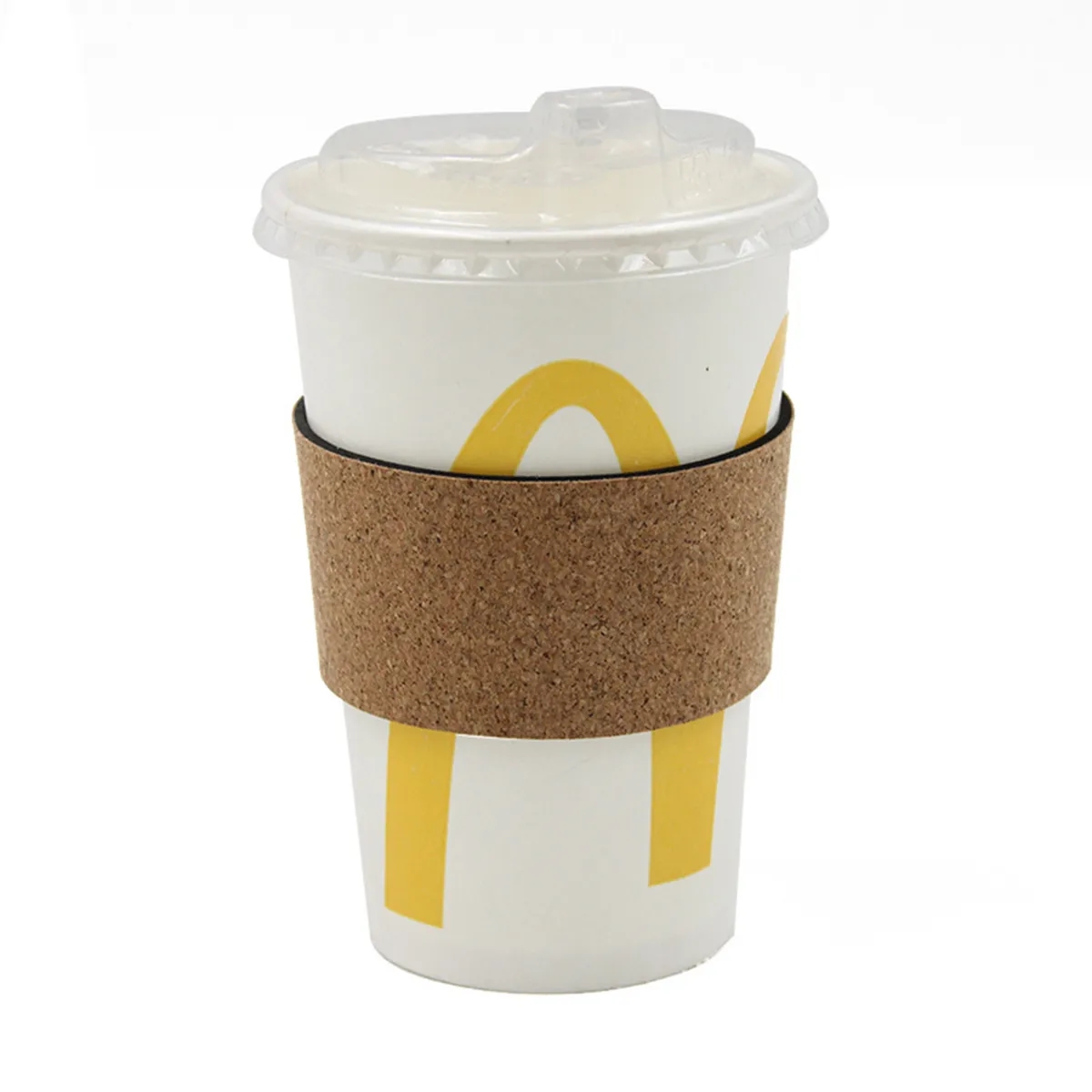 Adjustable Insulated Leather Coffee Cup Holder 8