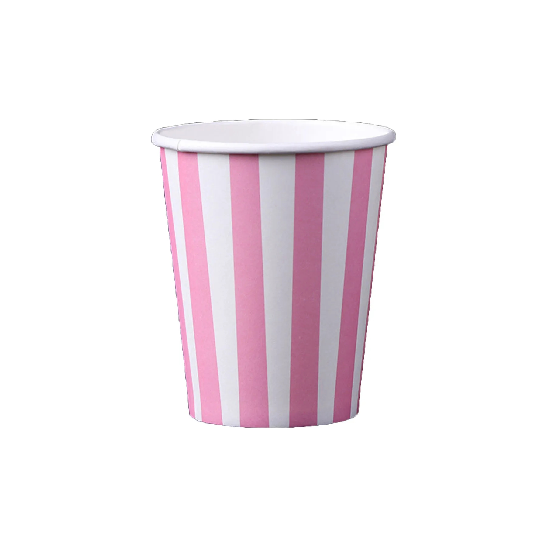 Disposable Striped Colored Paper Cups 7