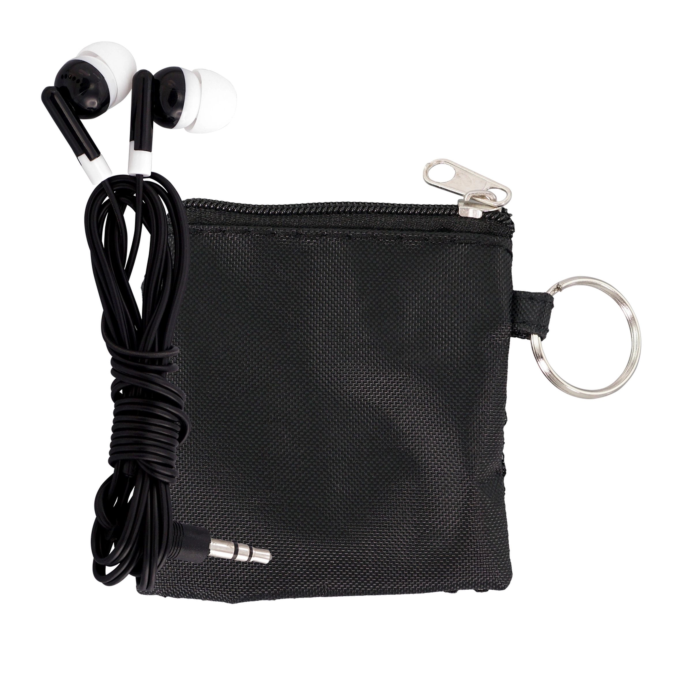 SPORTY POUCH & COLORFUL EAR BUDS 7