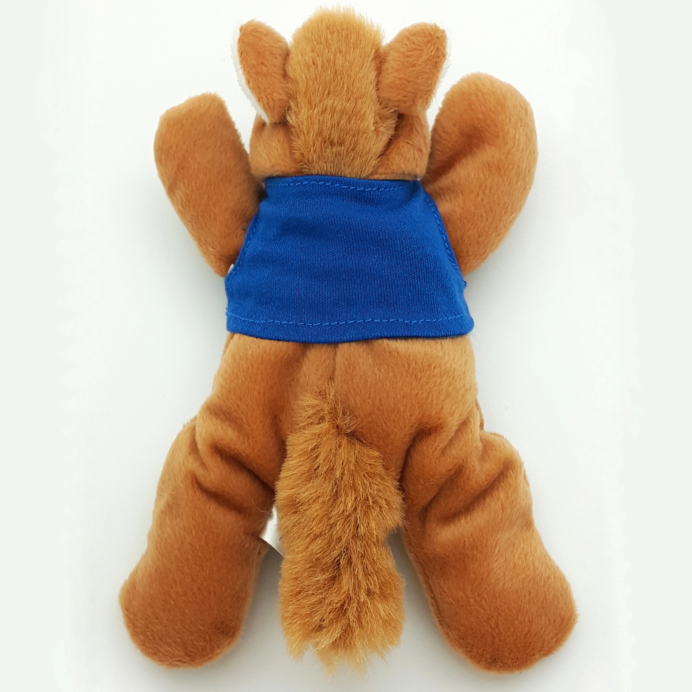 8" Laying Down Beanie Horse 2