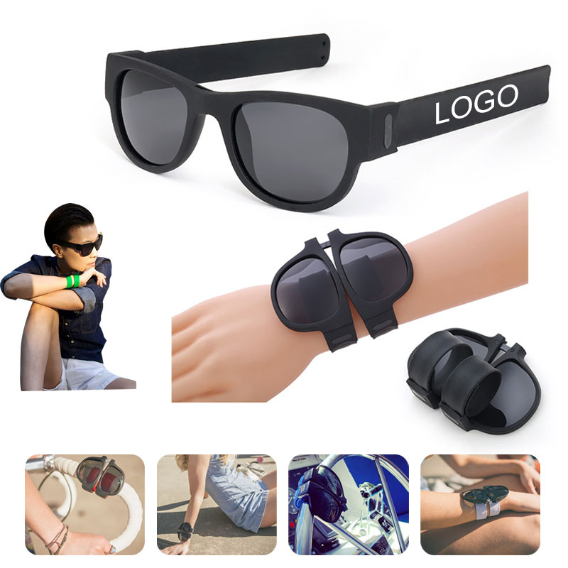 Foldable Snapping Bracelet Sunglasses 1