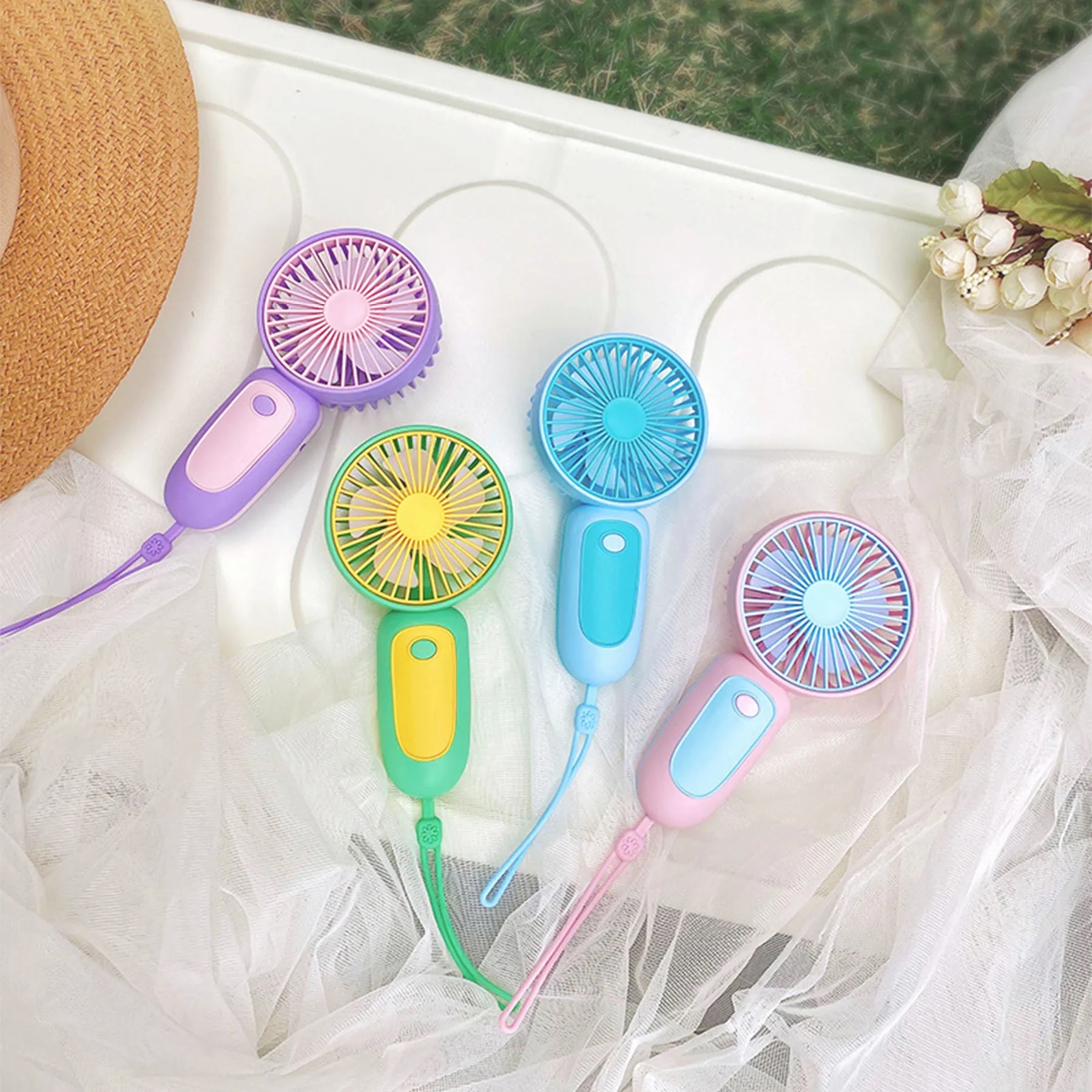 Handheld Mini Pocket Fan 4