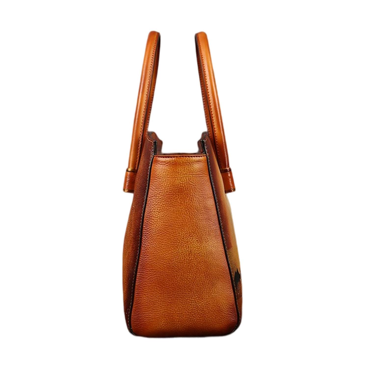 Genuine leather crossbody bag handbag 3