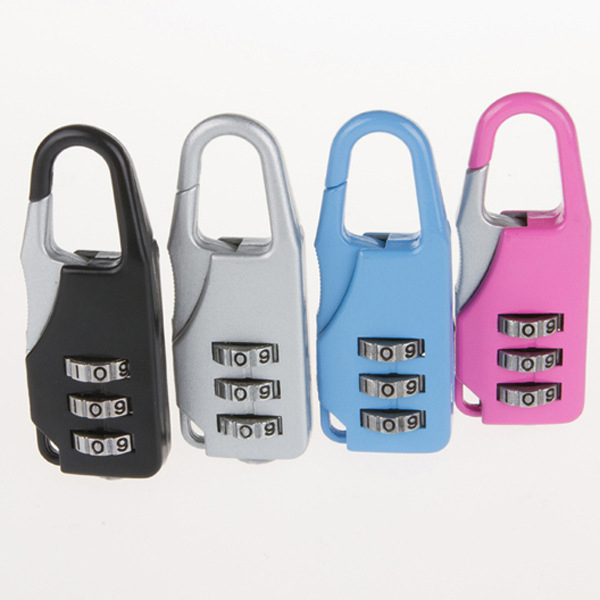 Travel Combination Luggage Padlock Code Locks 4