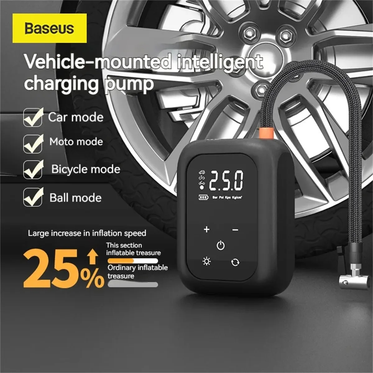 Tire Inflator Portable Air Compressor 6