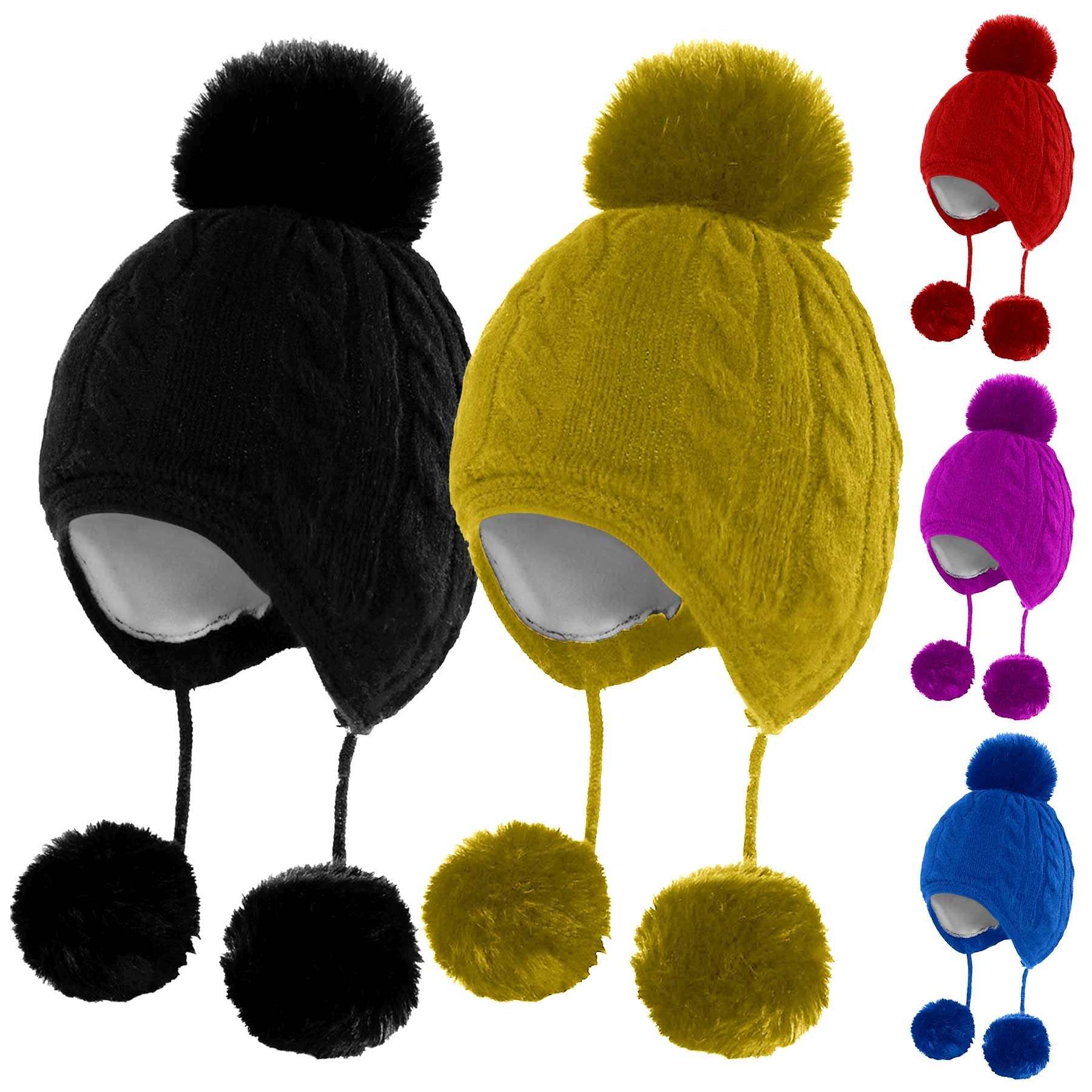 Frozen Winter Hat and Kids Gloves Sets for Ages 1-4 2
