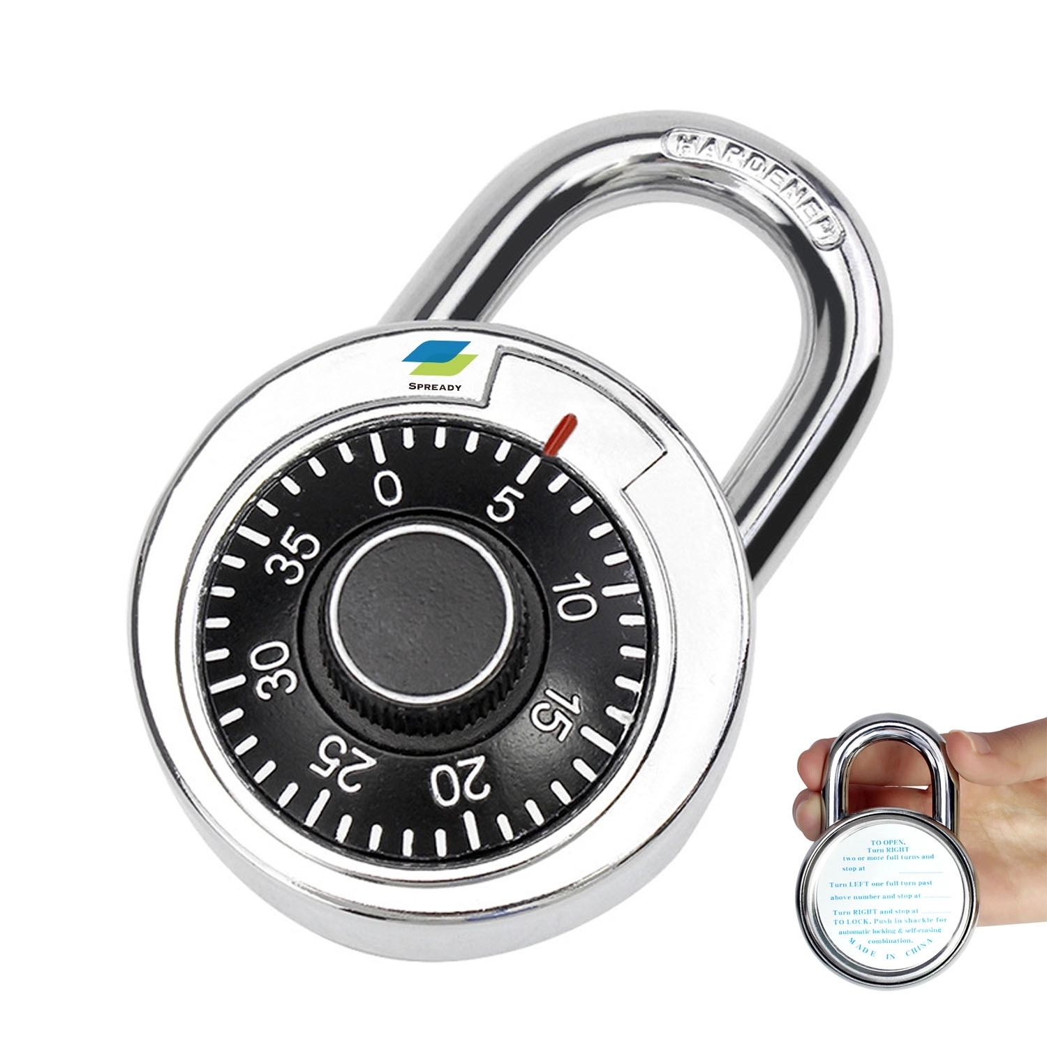 Combination Locker Lock For Gym And School 2