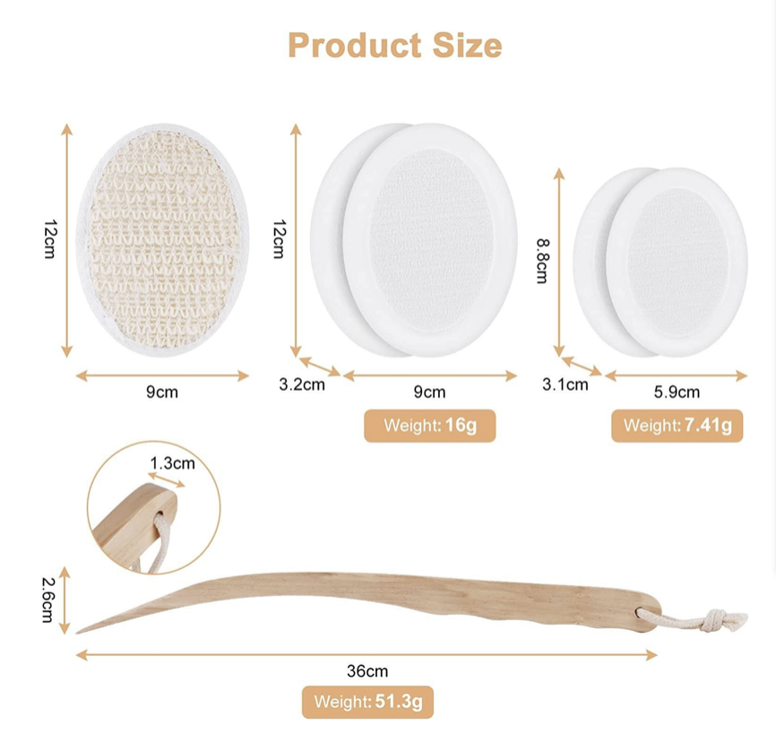 Back Lotion Applicator with 4 Replaceable Pads 6