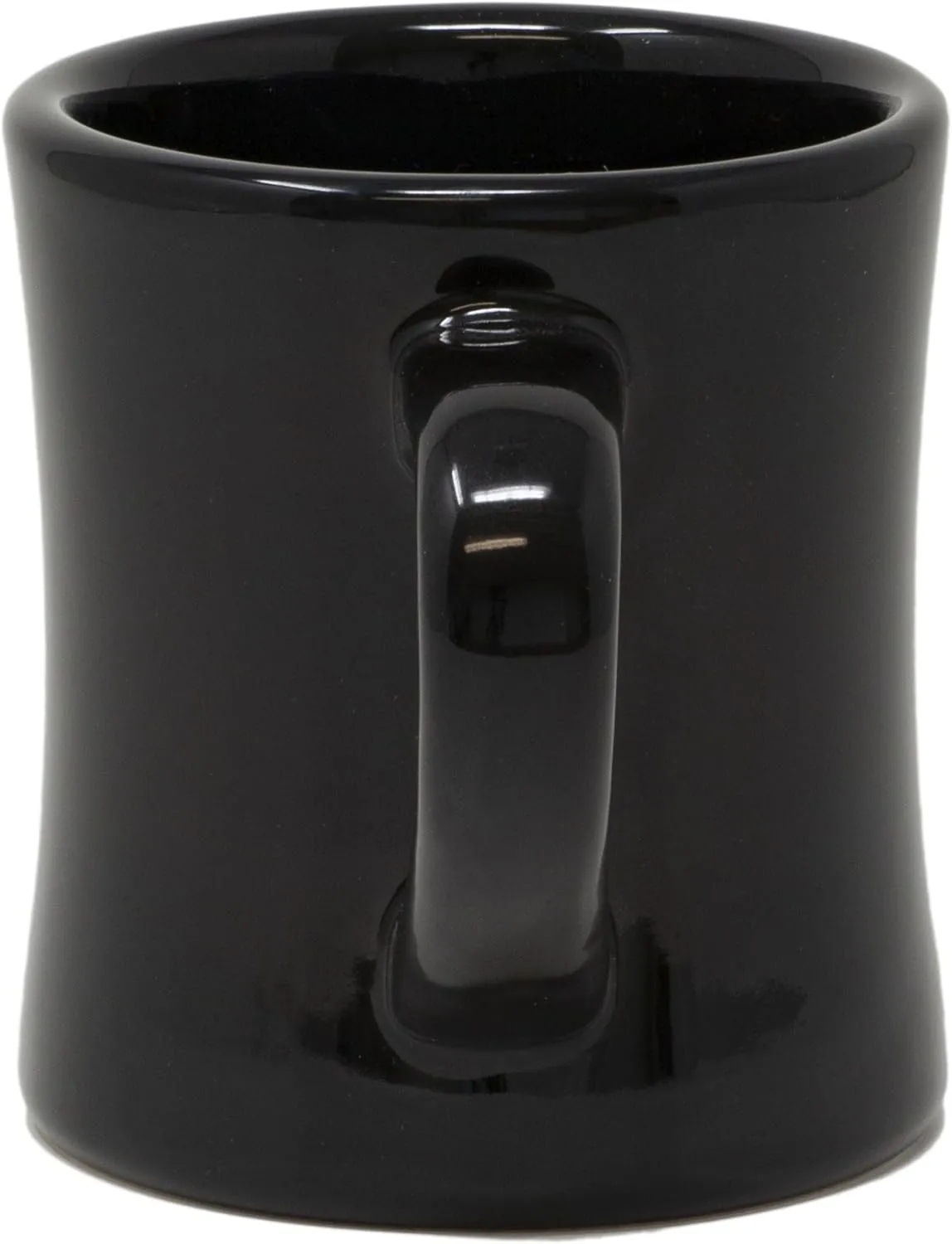 12oz Curved Wide Mouth Ceramic Mug 5