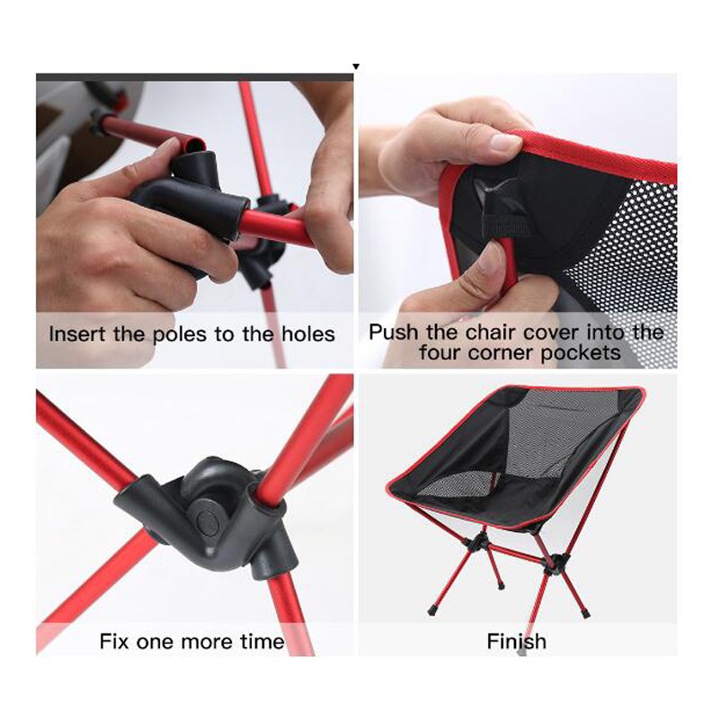 Outdoor Ultralight Portable Folding Camping Chairs 3