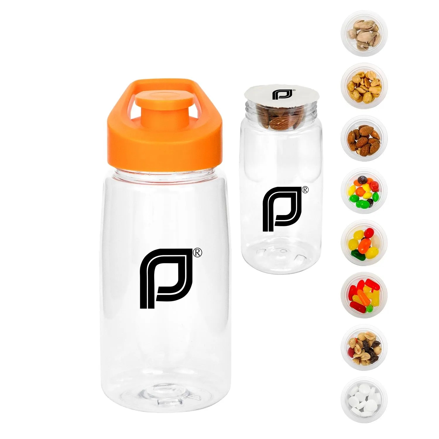 Easy Pour 18 oz. Recycled Snack Bottle 10