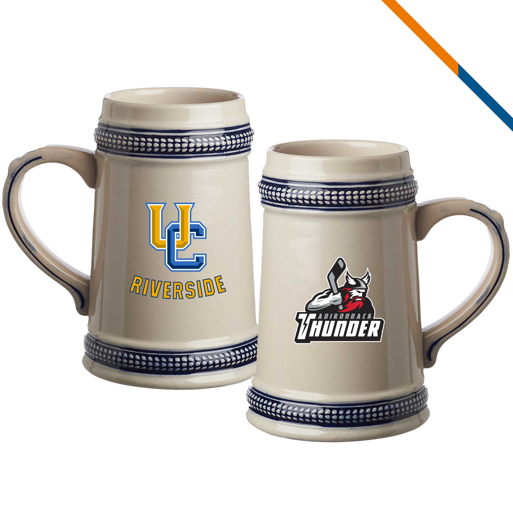 Tarbo Ceramic Beer Mug - 18.5 OZ. 2