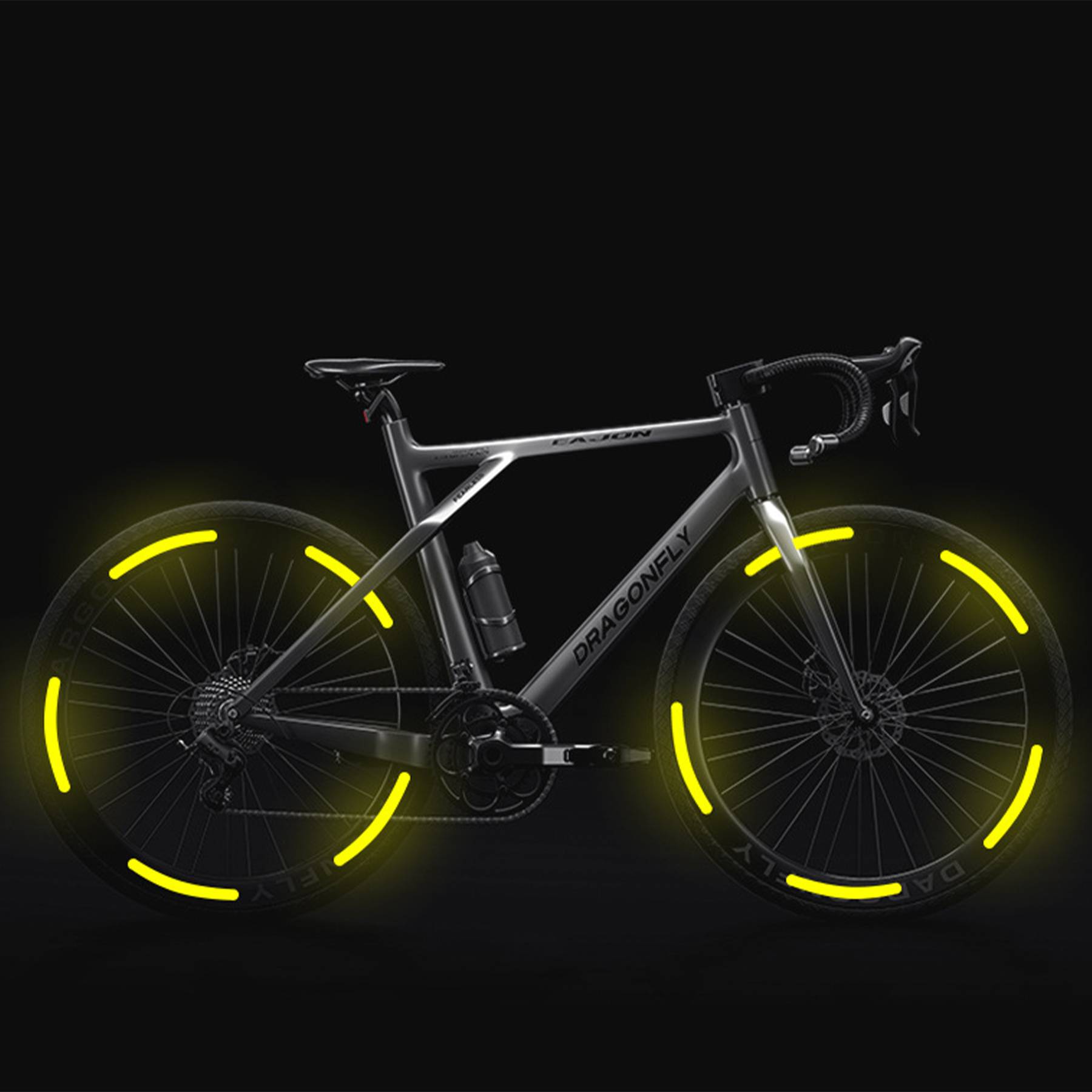 Car Wheel Hub Reflective Sticker 9