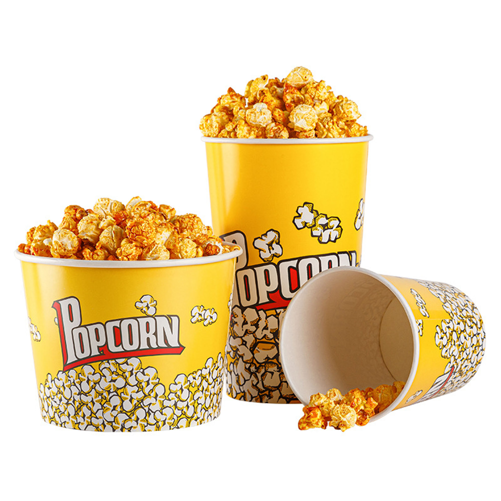 Paper Popcorn Bucket Tub 2