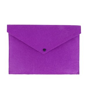 A4 Snap Back Felt File Bag For Documents 14