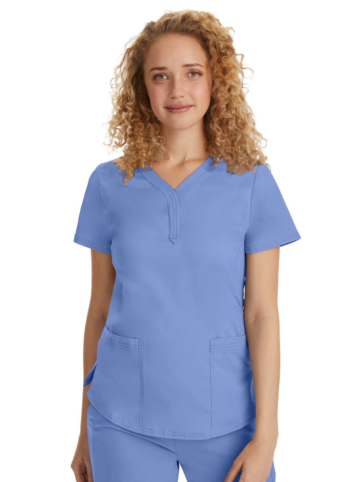 Healing Hands - HH Purple Label - Women's 2-Pocket Jane Triple-Needle Stitching Top 11