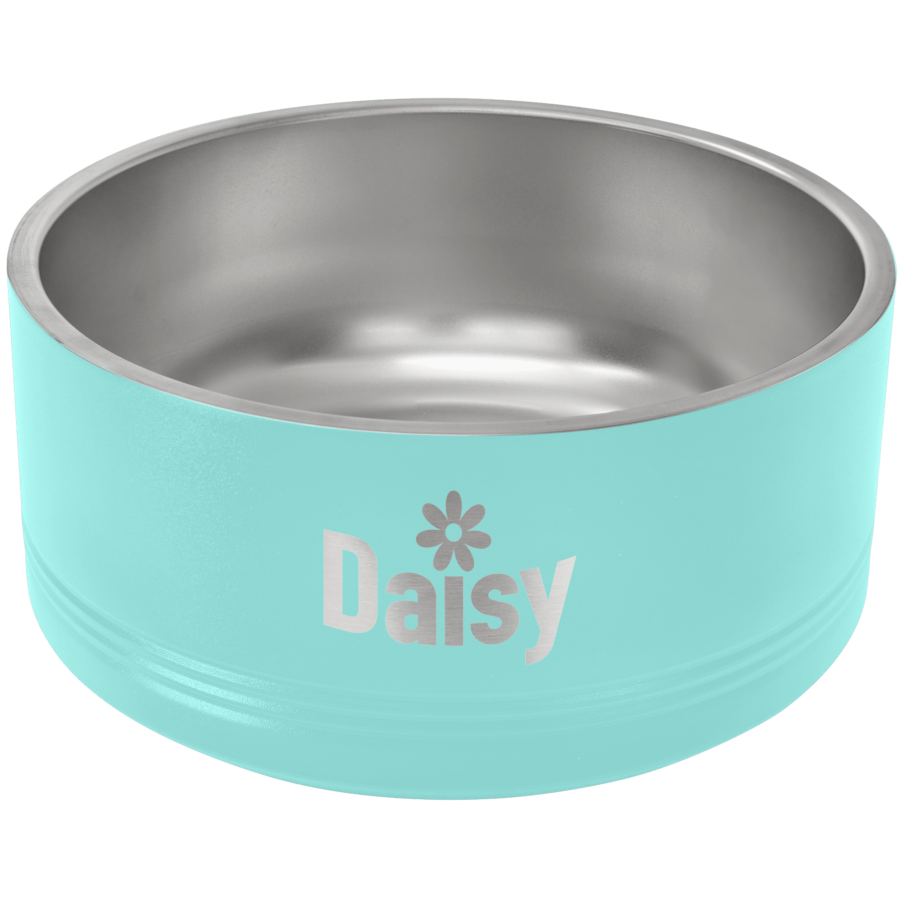 Polar Camel 64 oz. Large Teal Pet Bowl 2