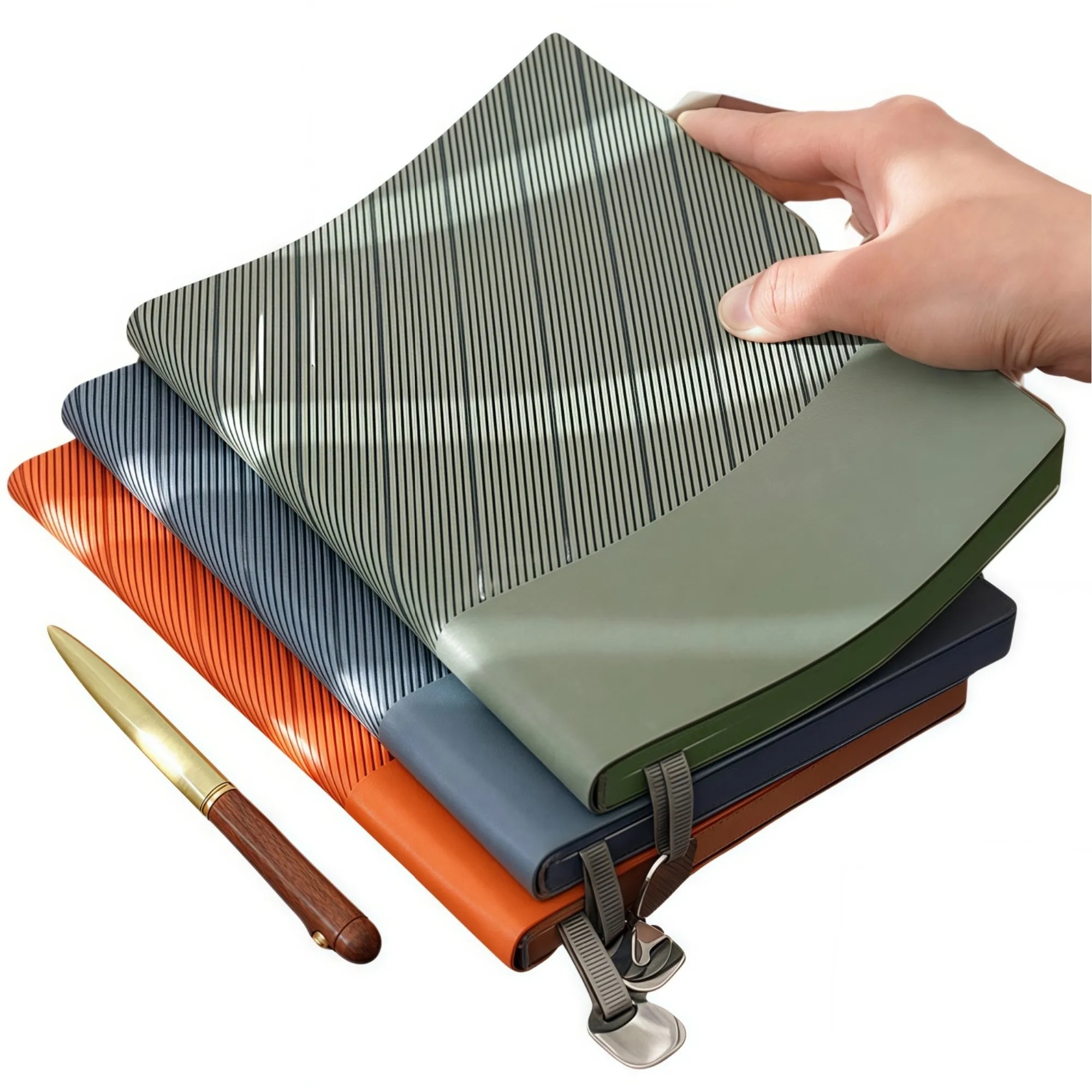 Premium Soft Cover A5 Leather Notebook 5