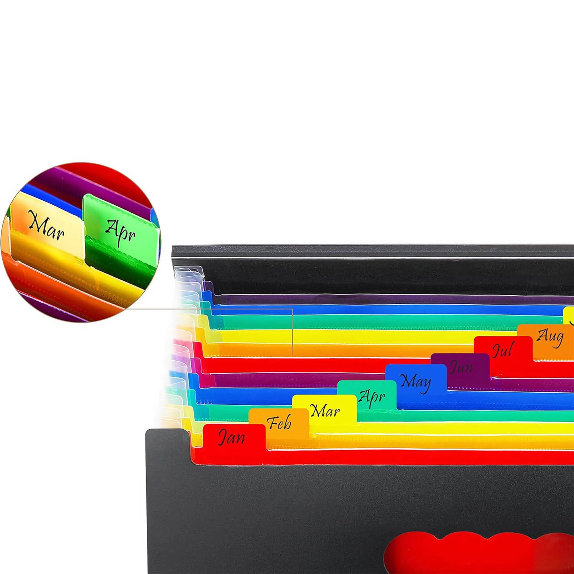 25 Grids Accordion File Organizer 4