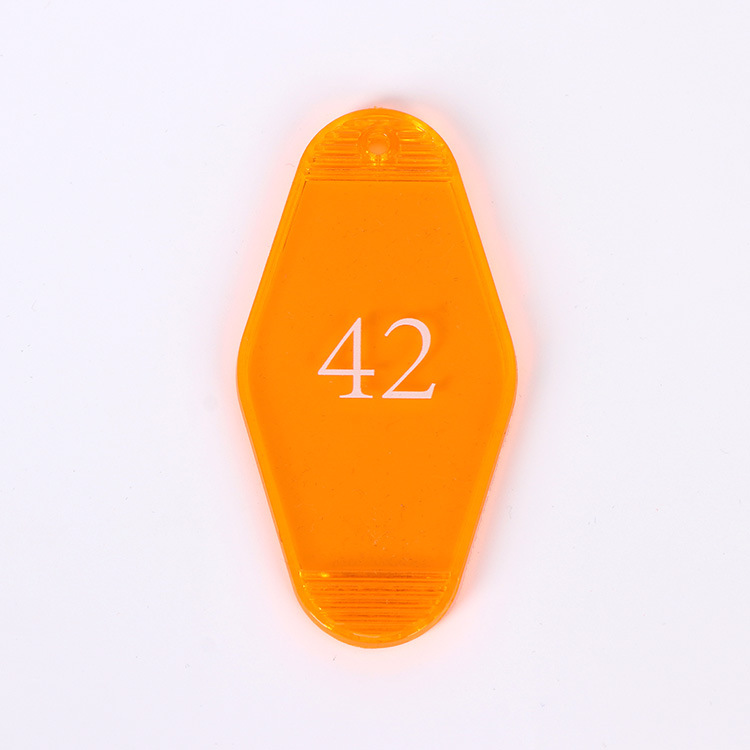 Motel Key Tag W/ Keyring 61