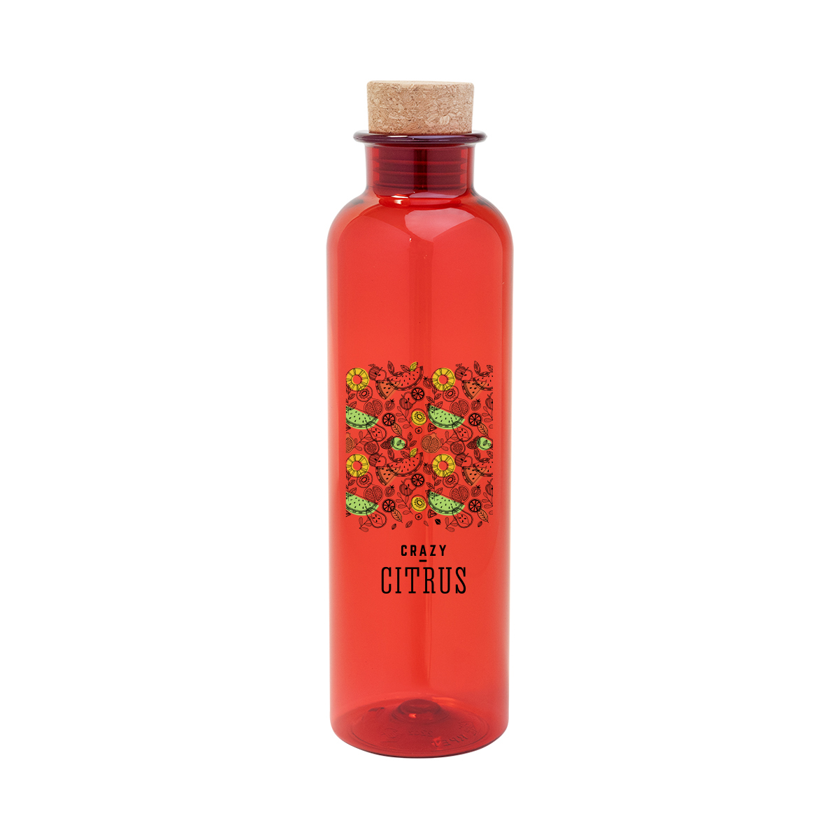 22 Oz. Maddie rPET Bottle With Cork Lid 8