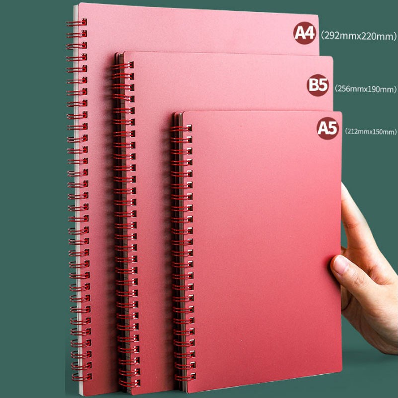 10 Color Plastic Cover Lined Journals for Writing 120 Sheets Wide Ruled Notebook 1