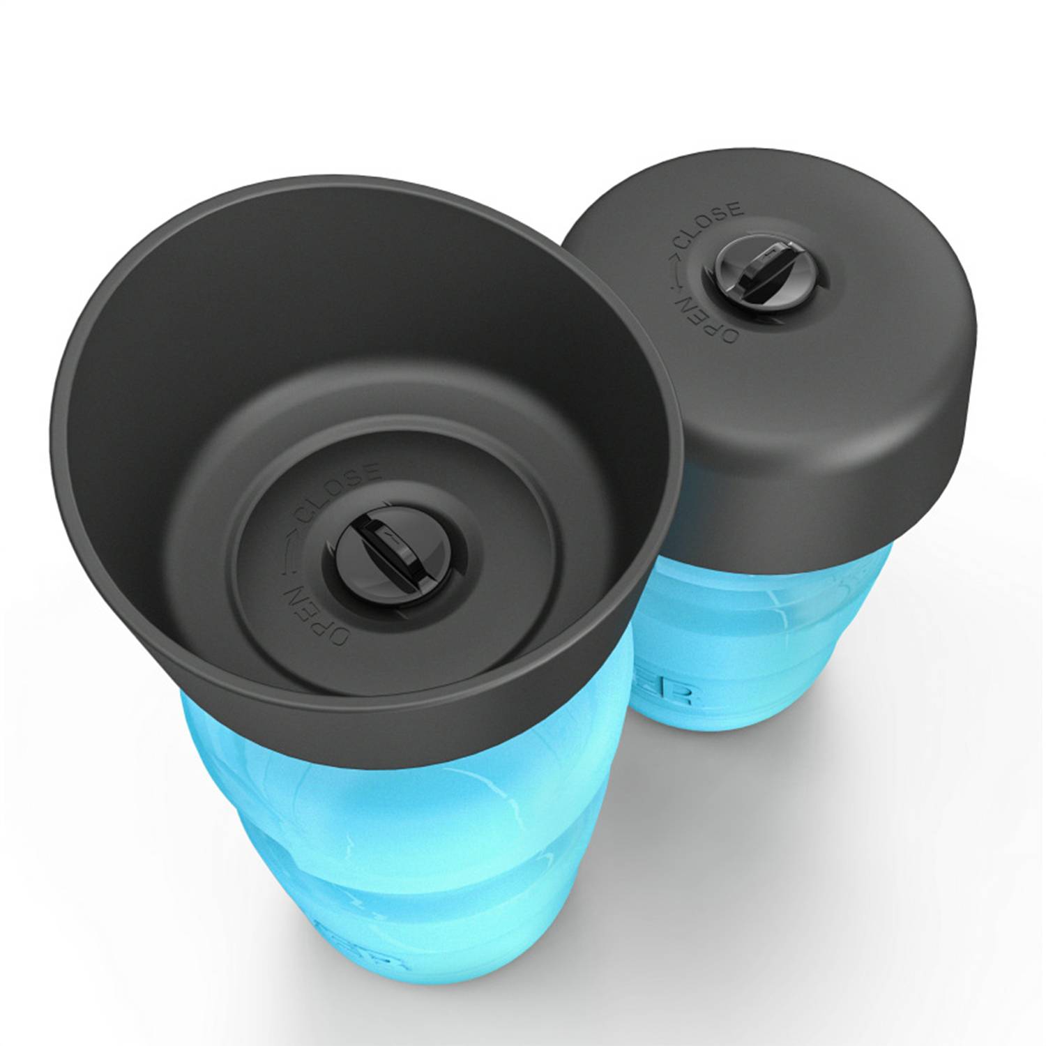 18oz Dog Travel Water Bottle – Leakproof Dispenser with Bowl 5