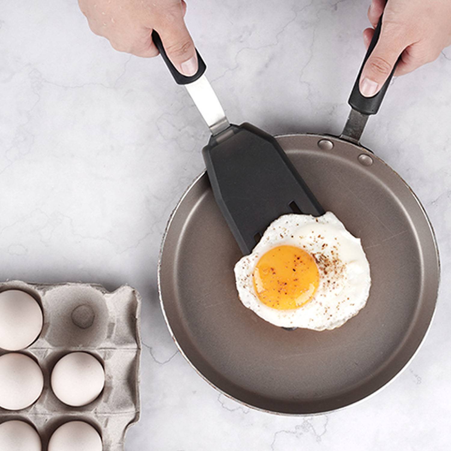 6-piece Silicone Spatula Set Nonstick Kitchen Tools 9