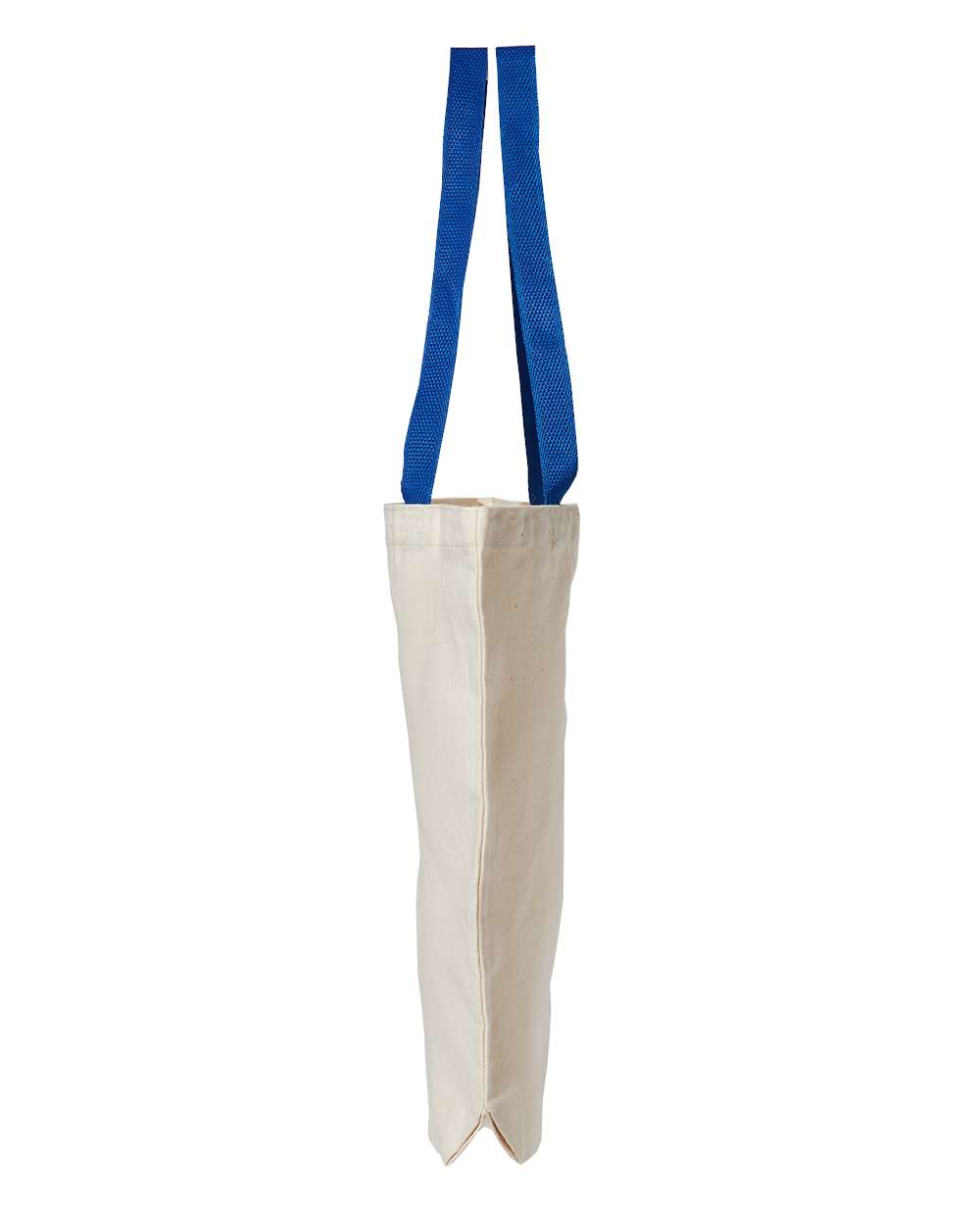Natural Tote with Contrast-Color Handles - 8868 13