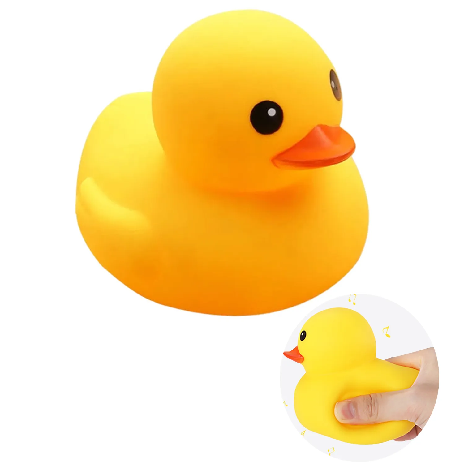 Glue Lined Bath Duck Toys 4