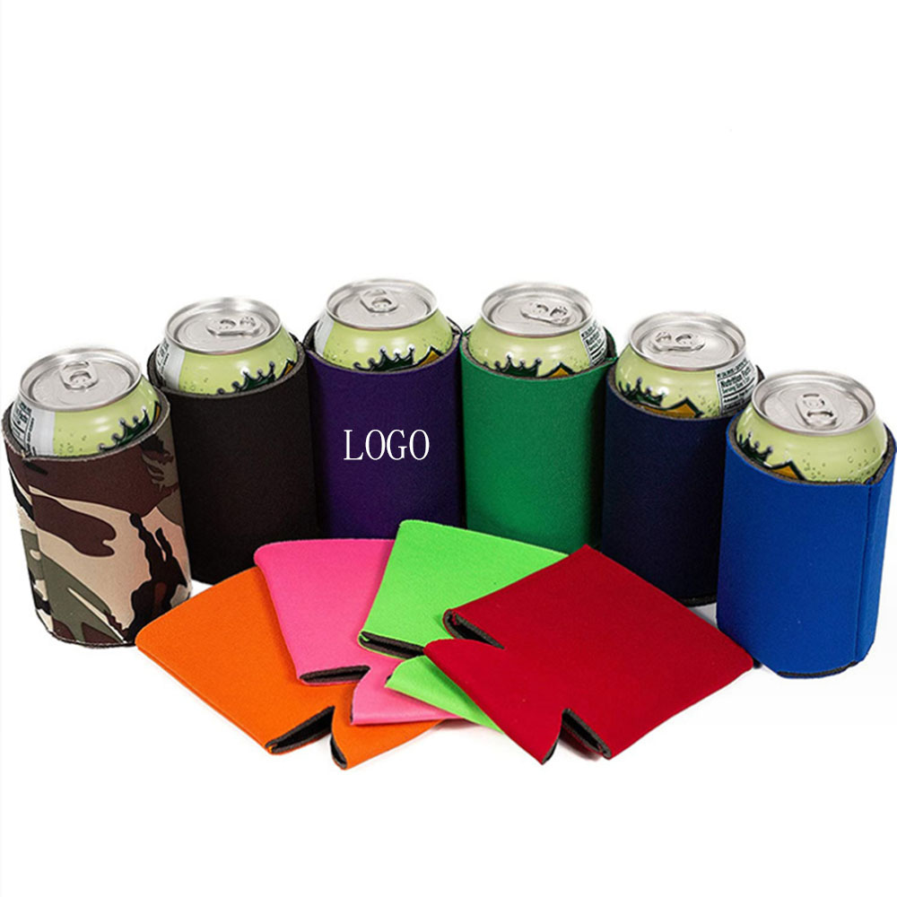 Collapsible Neoprene Can Kooler, custom koozie with logo imprint 2