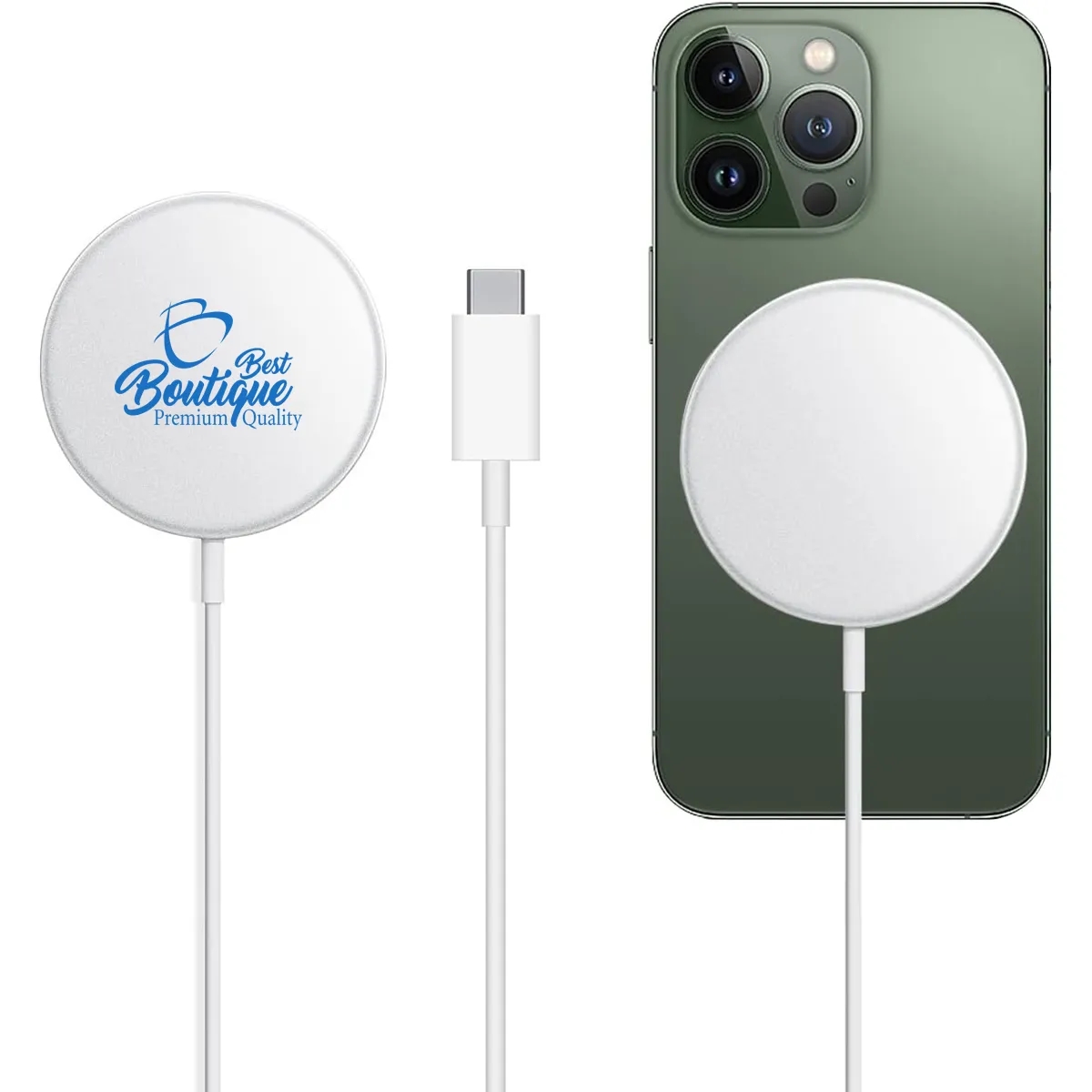15W Compatible Fast Charge Magnetic Wireless Charger 3