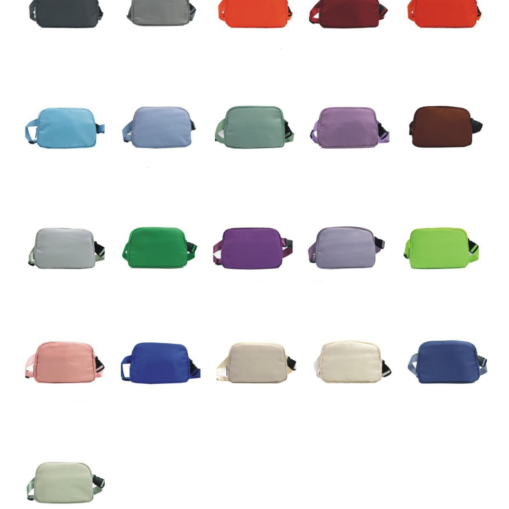 Full Color Waist Bag Crossbody Bag BeltWaerproof MOQ 50 4