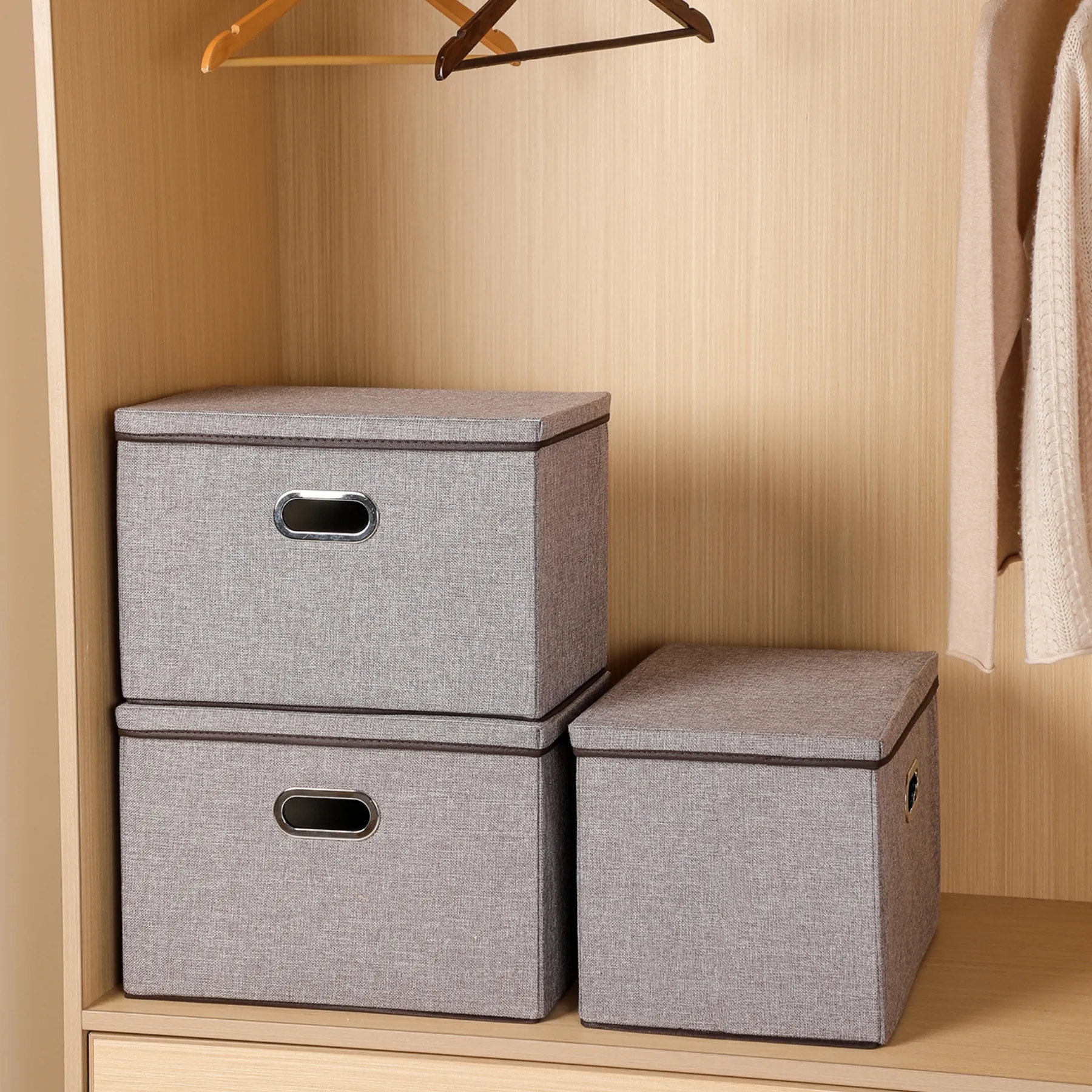 Storage Bins with Lids 3