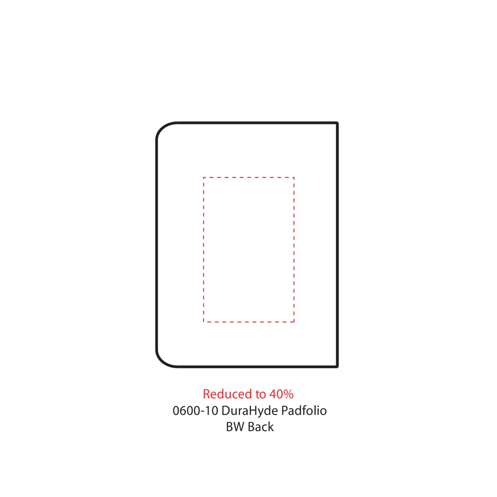 FSC® Mix Executive DuraHyde Zippered Padfolio 32