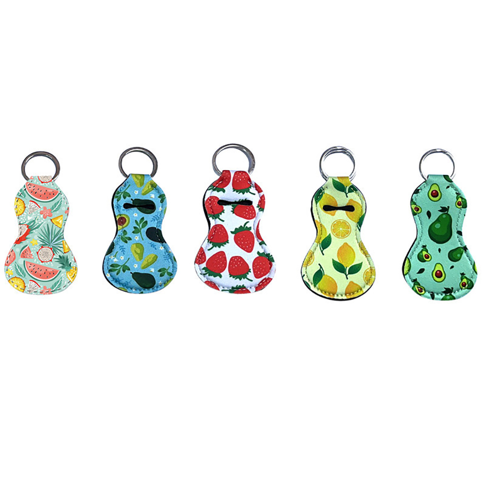 Neoprene Lipstick Holder Key Chain 2