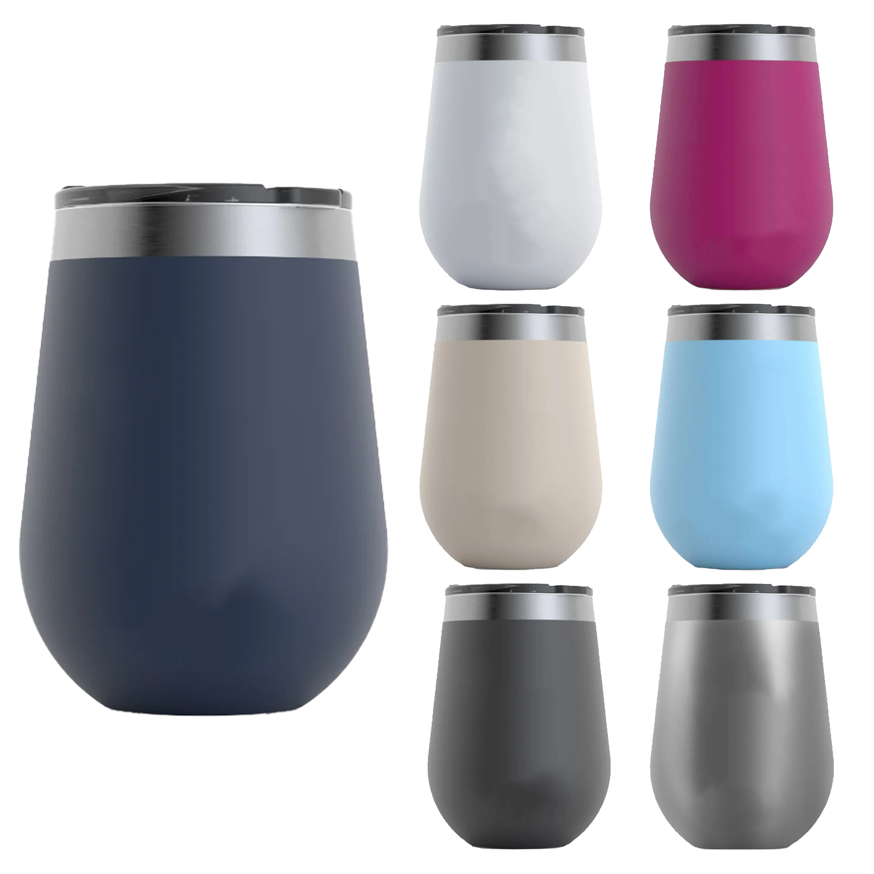 RTIC 12oz. Stainless Steel Cocktail Tumblers 8
