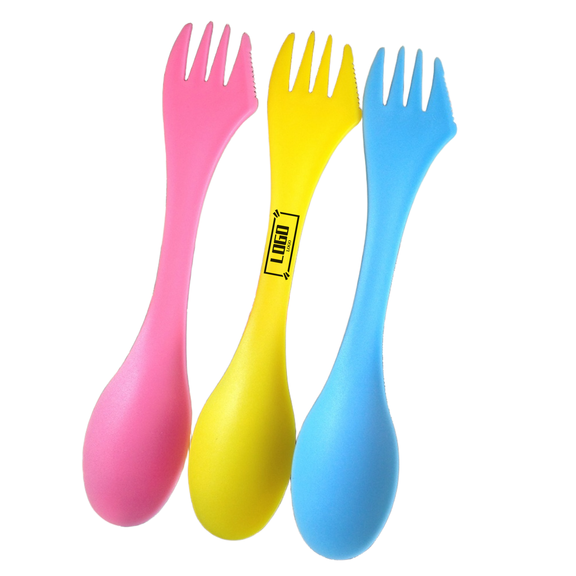 Eco Friendly Portable 3-in-1 Outdoor Travel Utensil Tool 2