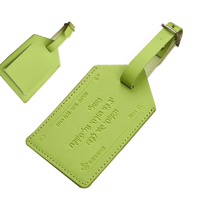 PU Leather Luggage Tag 1