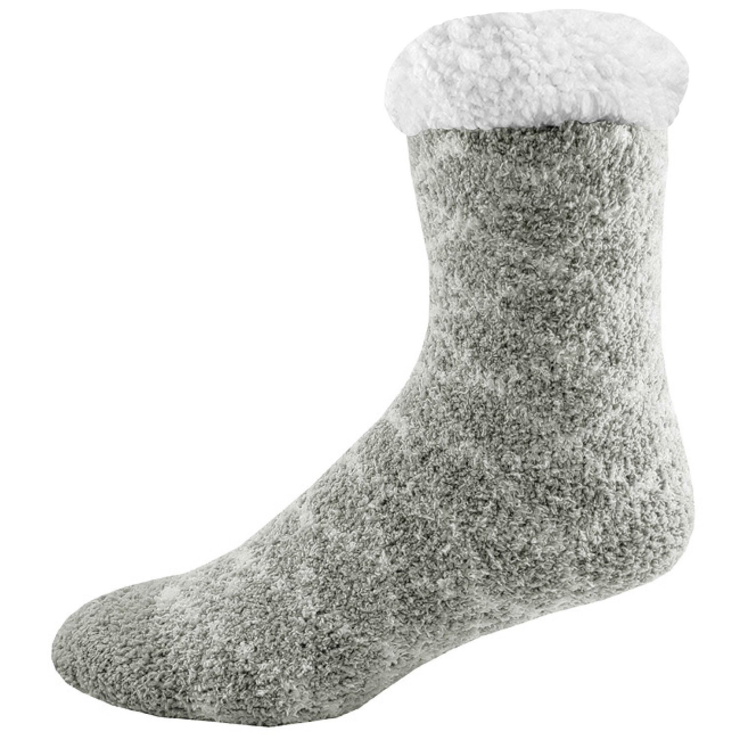 Rolled Fuzzy Beanie Cap & Sherpa Lined Fuzzy Socks Combo 5