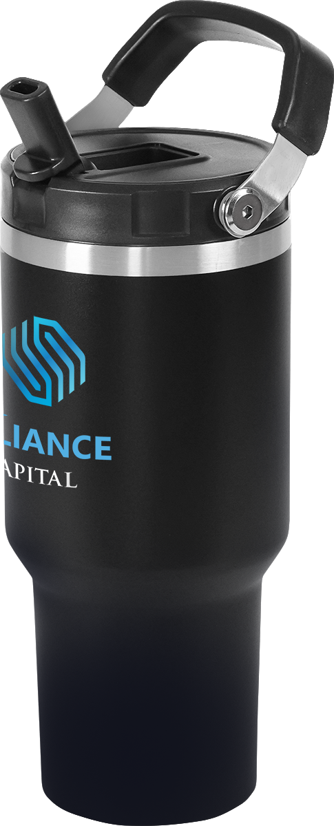 34oz Urban Peak® Pinnacle Flip Straw Tumbler 80