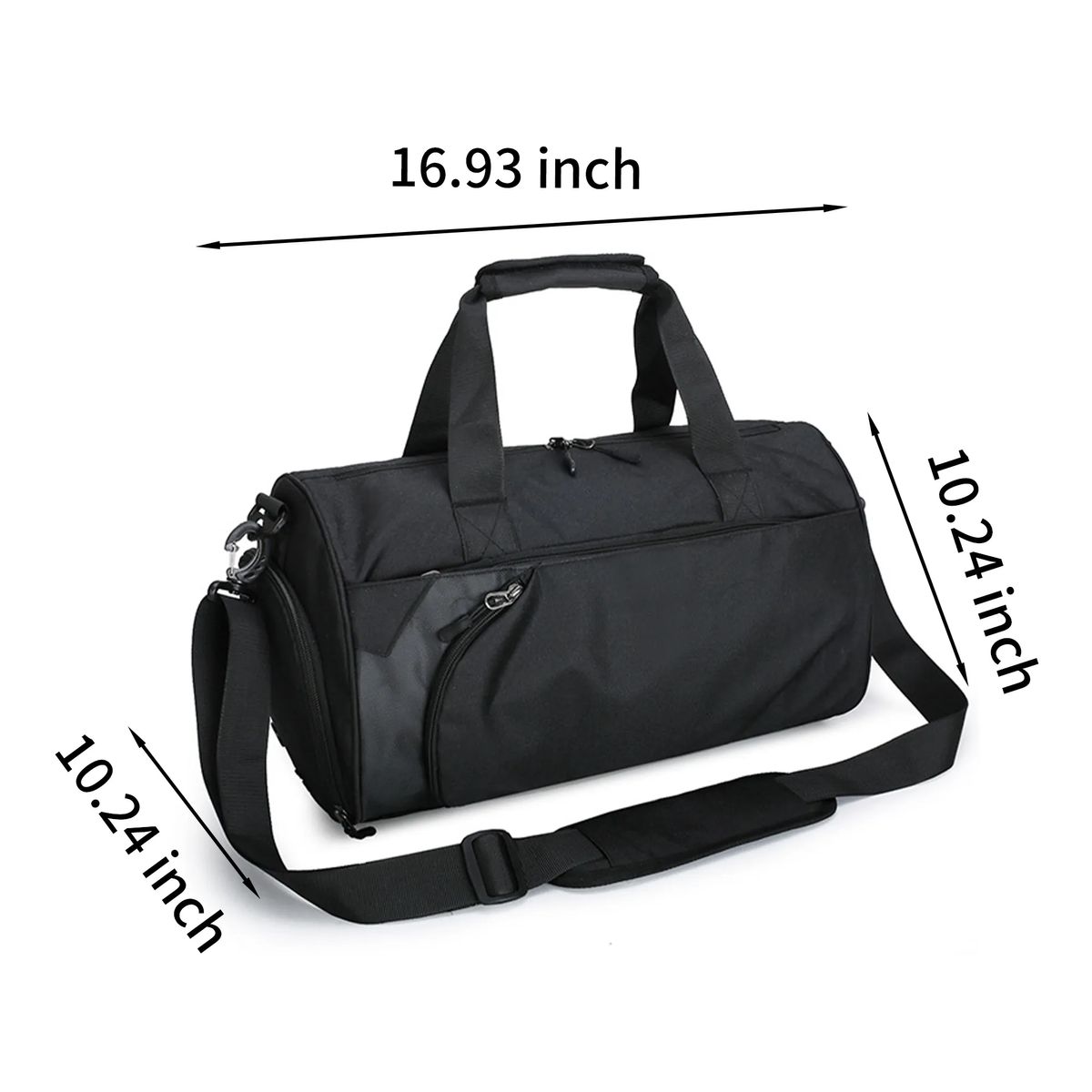 Lightweight Travel Gym Bag with Waterproof Design 3