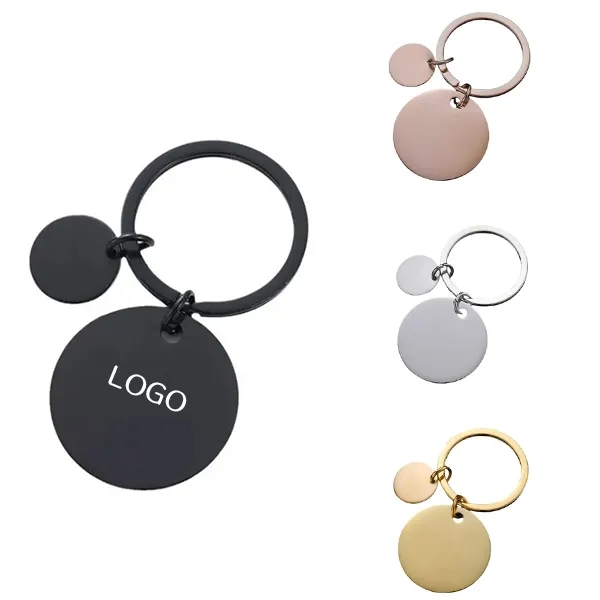 Custom Engraved Metal Keychain - Personalized Gift Option 4