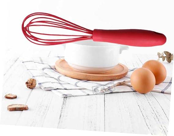 Kitchen baking cake silicone egg beater 5