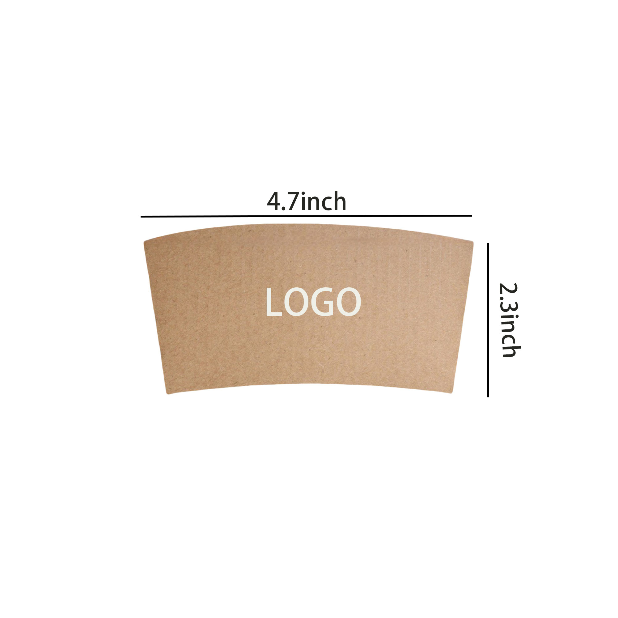 Kraft Paper Hot Cup Sleeve 2