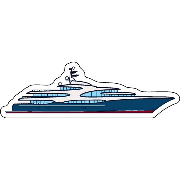 Stock Shape 1/4" Acrylic Magnet -USA Made