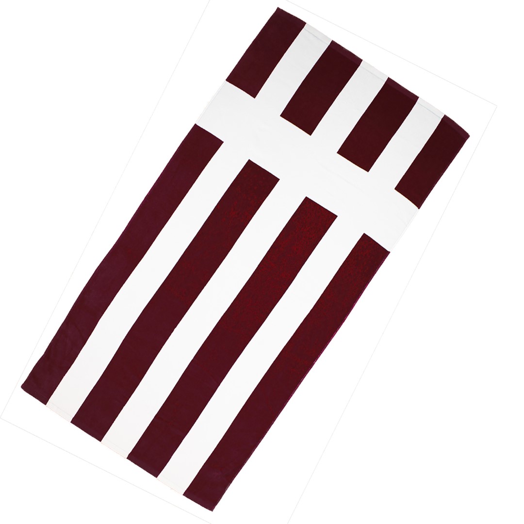 Cabana Rugby Strip Towel 13