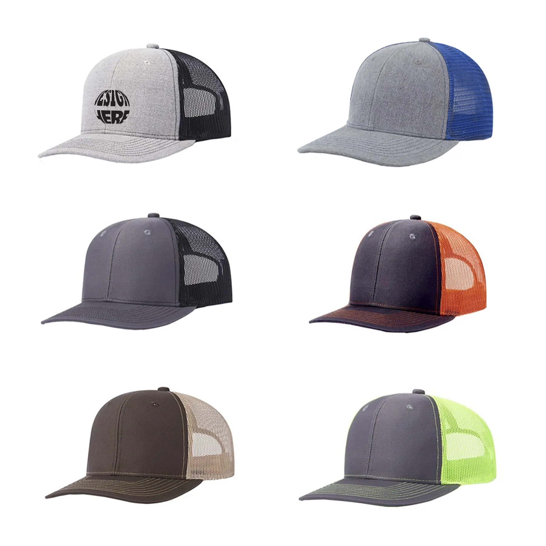 Mesh Adjustable Trucker Baseball Cap 4