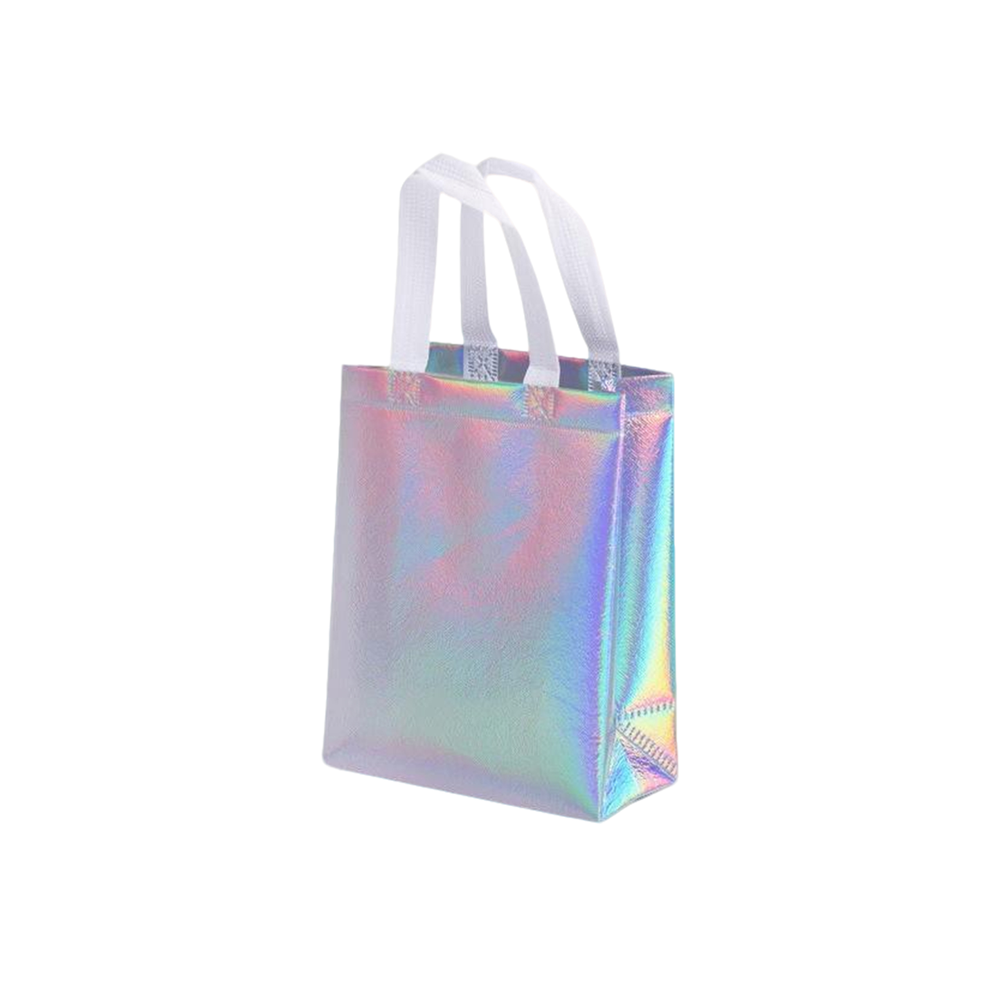 Non Woven Aluminum Coated Gift Bag With Sparkling Gloss 2