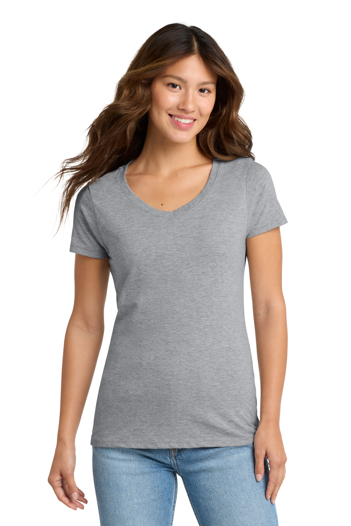Port & Co Women's Fan Favorite V-Neck Tee. LPC450V 30